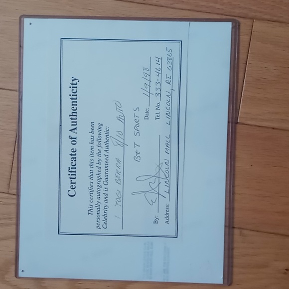 YOGI BERRA SIGNED 8 X 10 - Picture 2 of 2